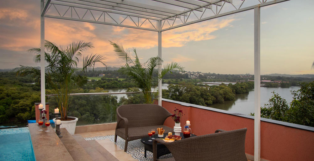 Villa Supan - River view from the pool